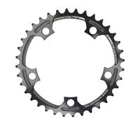 Spécialités TA Syrius 110pcd 10/11 Speed Chainring, Black 36t Inner