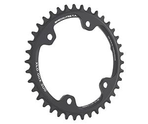 Spécialités TA Unisex 110pcd One 4 Arm Grx Chainring, Black, 44t UK