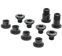 Spécialités TA UTC3 Bolt Kit for Campagnolo Ultra-Torque Carbon Crankset Chainring Bolts, Black, One Set