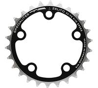 Spécialités TA Zelito Triple 74pcd 8/9/10 Speed Chainring, Inner 24t, Black