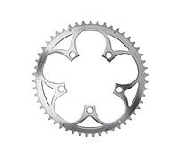 Spécialités TA Zephyr Compact 5-Arm 110pcd 9/10 Speed Chainring, Outer 51t, Silver