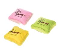Speciality Pack Containing 3 Yeowww! 100% Organic Catnip Pillows (Contains a Pink, Yellow and Green Pillow)