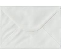 Speciality White Laid G4-152 mm x 216 mm (8.5 inch x 6 inch) 100gsm Gummed Envelope (Pack of 25)