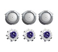 Specialized 3X HQ8 Replacement Shaver Heads for P-hilips Norelco Series 7100, 7200, 7300, 7700, 7800, 8800, PT/AT700, PT/AT800 & Aquatec Electric Shavers