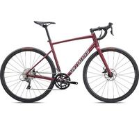 Specialized Allez E5 Satin Maroon/Silver Dust/Flo Red