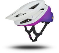 Specialized Camber Mips MTB Mountain Cycling Helmet White Dune/Purple Orchid