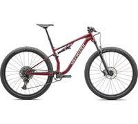 Specialized Chisel Base Mountain Bike 2025 - XC Full Suspension MTB Gloss Maroon / White
