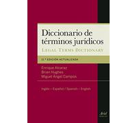 Specialized dictionaries: Diccionario de terminos juridicos Ing-Esp/Spa-Eng