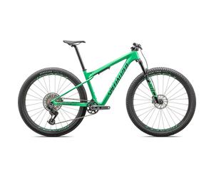 Specialized Epic World Cup Expert Mountain Bike 2024 Gloss Electric Green/Forest Green Pearl