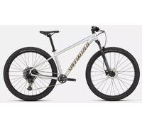 Specialized Rockhopper Expert 27.5" Mountain Bike 2025 - Hardtail MTB Gloss Silver Dust / Satin Burnt Gold Metallic