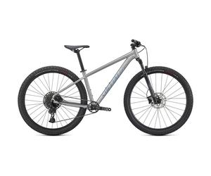 Specialized Rockhopper Expert 29 Mountain Bike 2024 Satin Silver Dust/Black Holographic Foil