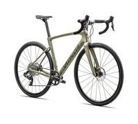 Specialized Roubaix Sl8 Sport Apex Xplr Etap Axs 2025 Road Bike Green 58 58 Metallic Spruce / Forest Green