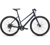 Specialized Sirrus X 1.0 Step Thru Satin Deep Marine/Grey Blue Reflective