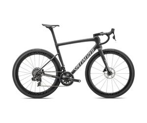 Specialized Tarmac SL8 Pro Sram Force Etap AXS Road Bike 2024 Satin Carbon/Metallic White Silver