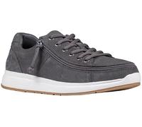 SpecialKids.Company Billy Adaptive Low Top, Wrap Around Zip, Suede Grey