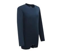 SpecialKids.Company Kaycey Popper Vest Long Sleeve Bodysuit With Crotch Snap Closure, Adaptive Clothing for Kids with Special Needs, Soft Cotton, Navy, 15-16 Years