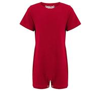 SpecialKids.Company Kaycey Popper Vest Short Sleeve Bodysuit With Crotch Snap Closure, Adaptive Clothing for Adults & Big Kids with Special Needs, Soft Cotton, White, Small