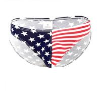SpecialUnderwear Cotton American Flag Printing Briefs Briefs Briefs Size L, multicoloured, L