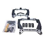 Specific Adapter In Black Painted Steel And Anodized Aluminum, Givi PL5