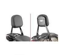 GIVI Sissy bar with carrier, black for Honda CMX 500 Rebel (17-21), black