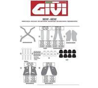 Givi SR2167 Luggage Rack Kit for Monokey/Monolock Top Case, Yamaha X-Max 125-300