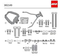 Givi Topcase-Carrier MONOKEY/MONOLOCK