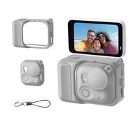 Specifical PU Carrying Case for DJI NEO 2 Protective Pressure-Resistant Wear-Resistant Water-Proof Anti-Drop Storage Bag with Shock-Absorbing Lining and Shoulder Strap (Gray)