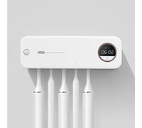 Specification: Color: White, Black Product material: ABS Rated power: 2W Input parameter: 5V 1A Battery Specification: 3600mAh Product size: about 21.7x7x4.35cm/8.54x2.75x1.71inch Product packaging: Boxed Note: 1. Due to the different monitor and light effect, the actual color of the item might be slightly different from the color showed on the pictures. Thank you! 2. Please allow 1-2cm measuring deviation due to manual measurement. Package includes: 1 x Toothbrush Stand