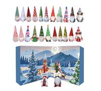 Specifications: Name: Christmas Advent Toys Material: Plush Product size: about 21x21x9cm/8.27x8.27x3.54 inches Style: As shown