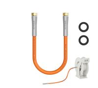 SPECILITE Garden Water Hose 3 ft x 5/8 in with Female to Female Connector, Small Leader Hose for Hose Reel, Heavy Duty, Flexible & Lightweight, Water Pipe, Outdoor Water Hose Extension Adapter