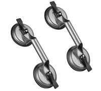 SPECILITE Grab Bars for Bathtubs and Showers 2 Pack Strong Suction Grab Bar, 12 Inch Heavy Duty Shower Handle for Seniors and Elderly, Bathroom Safety Grip Removable No Drilling Waterproof Black