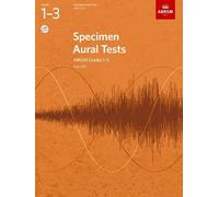 Specimen Aural Tests, Grades 1-3, with 2 CDs: from 2011 (Specimen Aural Tests (ABRSM)) by ABRSM (2010-07-08)