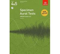 Specimen Aural Tests, Grades 4 & 5, with 2 CDs: from 2011 (Specimen Aural Tests (ABRSM)) by ABRSM (2010-07-08)