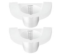 Specimen Collector Pan - Urine Collection Hat for Toilet, Pee Catcher & Sample Collection Kit, Medical Specimen Collection Container (10)