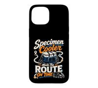 Specimen Cooler Made The Route On Time Medical Courier Case for iPhone 15