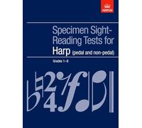 ABRSM – Specimen Sight-Reading Tests for Harp – Grades 1–8 (pedal and non-pedal)