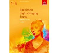 ABRSM - Specimen Sight-Singing Tests, Grades 1-5 (ABRSM Sight-reading) - Cover May Vary
