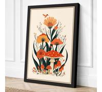 Specimens Botanical Canvas Wall Art Print 18x12 Inch (46 x 30 cm)