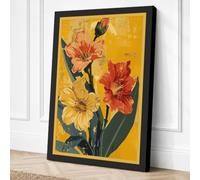 Specimens Botanical Canvas Wall Art Print 36x24 Inch (91 x 61 cm)