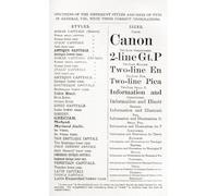 Specimens of the different styles and sizes of type in general use with their correct designations. From The Business Encyclopaedia and Legal Adviser published 1907. Poster Print by Ken Welsh (11 x 19