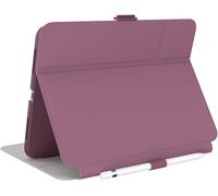 Speck Case for iPad Pro 10th Generation 10.9 Inch - Drop & Camera Protection, Slim Multi Range Stand, Apple Pencil Holder - Plumberry/Crushed Purple/Crepe Pink