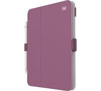 Speck Case for iPad Pro 10th Generation 10.9 Inch - Drop & Camera Protection, Slim Multi Range Stand, Apple Pencil Holder - Plumberry/Crushed Purple/Crepe Pink