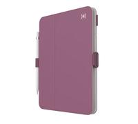 Speck Case for iPad Pro 10th Generation 10.9 Inch - Drop & Camera Protection, Slim Multi Range Stand, Apple Pencil Holder - Plumberry/Crushed Purple/Crepe Pink