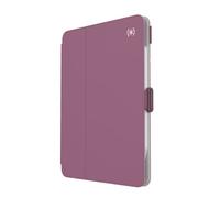 Speck Case for iPad Pro 4th Generation 11 Inch - Drop & Camera Protection, Slim Multi Range Stand, Apple Pencil Holder - Plumberry/Crushed Apple/CrepePink