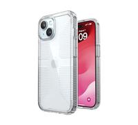 Speck Clear iPhone 15 Case - Slim, Drop Protection, Grip - for iPhone 15, iPhone 14 & iPhone 13 - Scratch Resistant, Anti-Yellowing, 6.1 Inch Phone Case - GemShell Grip Clear