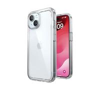 Speck Clear iPhone 15 Case - Slim, MagSafe Compatible, Drop Protection - for iPhone 15, iPhone 14 & iPhone 13 - Scratch Resistant, Anti-Yellowing, 6.1 Inch Phone Case - GemShell Clear