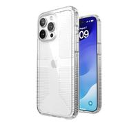 Speck Clear iPhone 15 Pro Max Case - Slim, Drop Protection, Grip - Scratch Resistant, Anti-Yellowing, 6.7 Inch Phone Case - GemShell Grip Clear