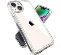 Speck Clear iPhone Case for iPhone 17e & iPhone 16e,iPhone 14 & iPhone 13 - Case - Slim, Drop Protection - Scratch Resistant, Anti-Yellowing, 6.1 Inch Phone Case - GemShell Clear
