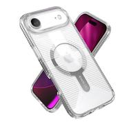 Speck GEMSHELL Grip +MS Case for iPhone 17 Air - Clear/Clear | Slim Protective Grip | Drop Protection | MagSafe Compatible