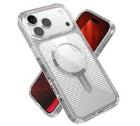 Speck GEMSHELL Grip +MS Case for iPhone 17 Pro Max - Clear/Clear | Slim Protective Grip | Drop Protection | MagSafe Compatible